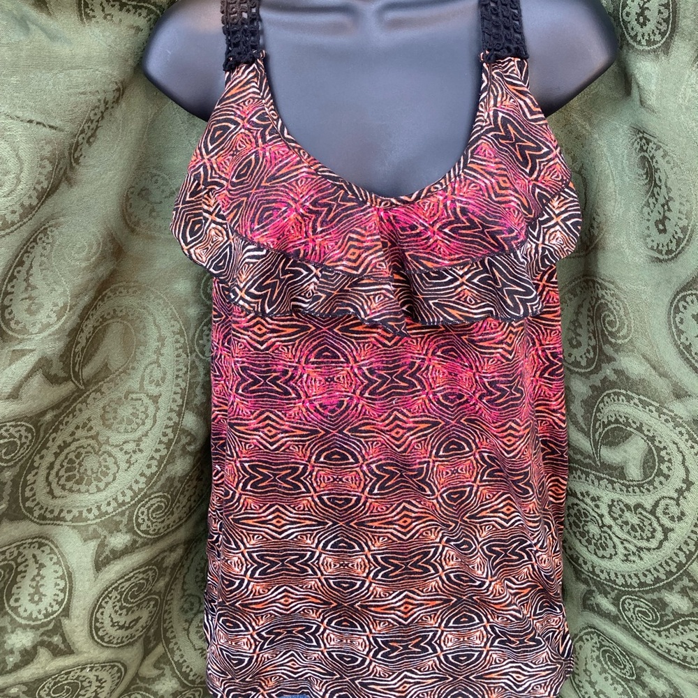 LACE BACKED TANK